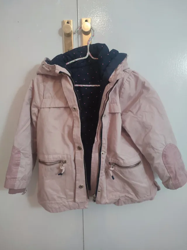 Chaqueta invierno niña rosa