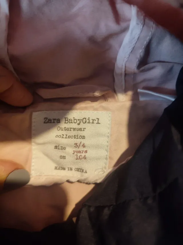 Chaqueta invierno niña rosa