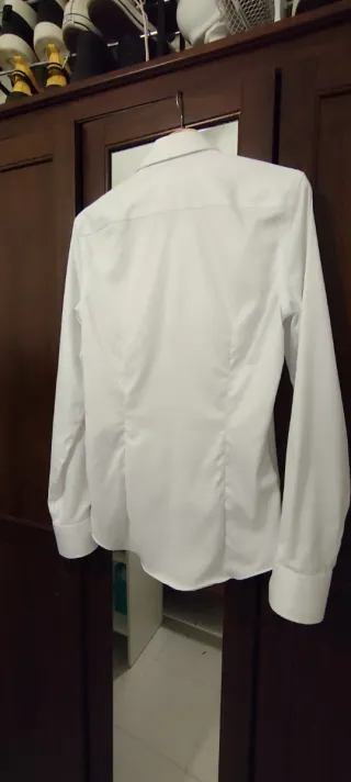 Camisa Calvin Klein Blanca Hombre