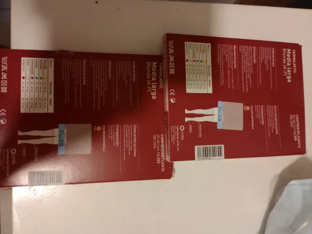 Medias Farmalastic Compresión Fuerte,son 3 pares