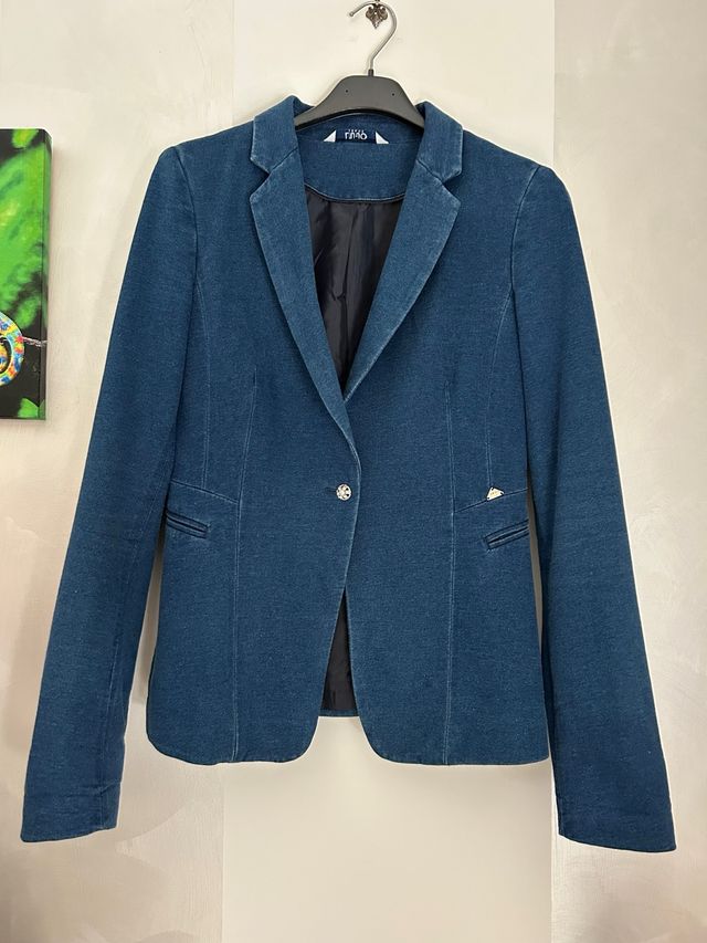 Blazer Liu Jo blu jeans marca  M