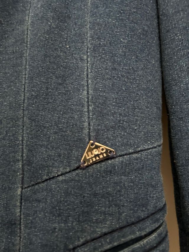 Blazer Liu Jo blu jeans marca  M