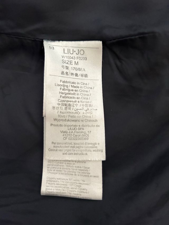 Blazer Liu Jo blu jeans marca  M