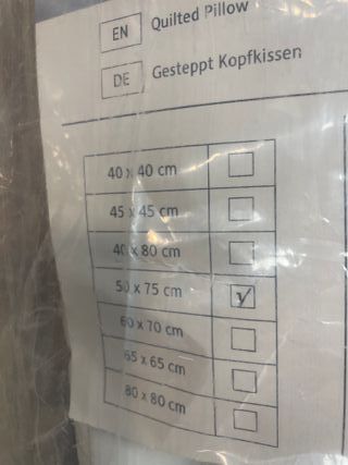 Pack 2 Almohadas Komfortec 50x75cm Ajustables