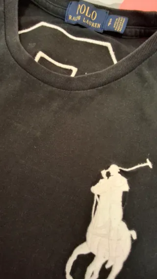 Camiseta Polo Ralph Lauren Negra Roja