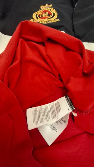 Camiseta Polo Ralph Lauren Negra Roja