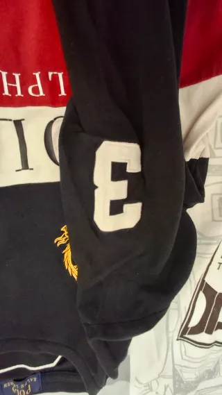 Camiseta Polo Ralph Lauren Negra Roja