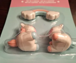 Set 3 Gomas Unicornio Mr. Wonderful