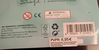 Set 3 Gomas Unicornio Mr. Wonderful