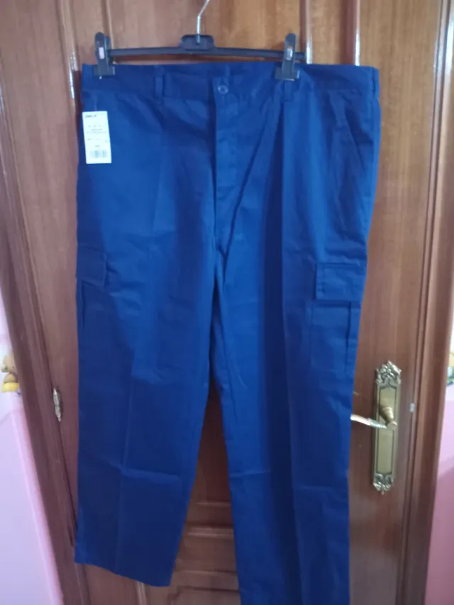 Pantalón hombre azul talla 52 a estrenar
