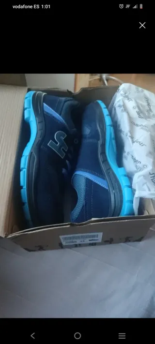 Zapatos de seguridad Jhayber muy cómodos.