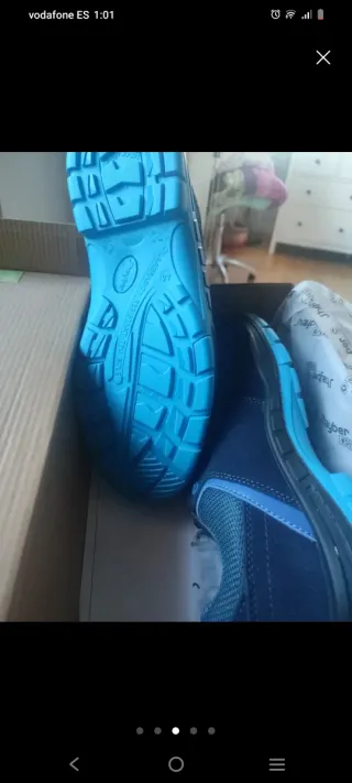 Zapatos de seguridad Jhayber muy cómodos.