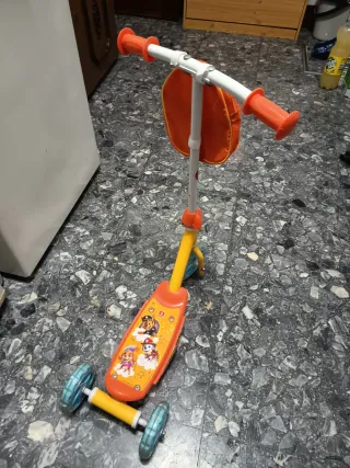 Patinete Patrulla Canina Naranja