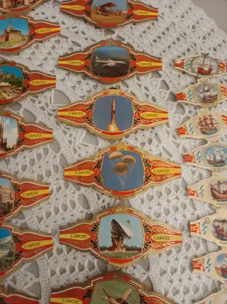 Vitolas antiguas de colección