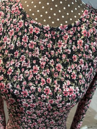 Vestido floral manga larga hoy 19,99€