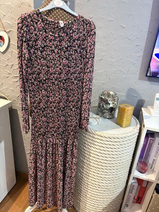 Vestido floral manga larga hoy 19,99€