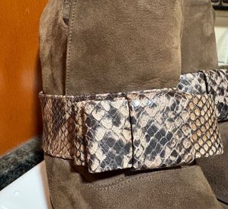 Botines Angari Piel Suela Roja Talla 39