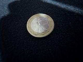 Moneda 1 Euro Italia 2002 3 unidades