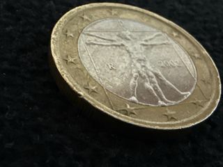 Moneda 1 Euro Italia 2002 3 unidades