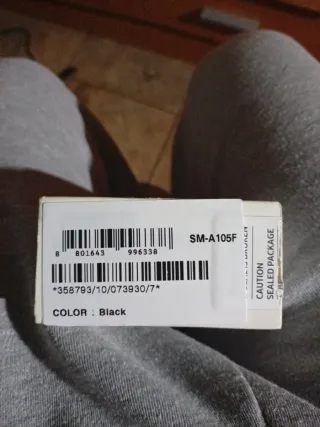 Samsung Galaxy A10 Negro  Para piezas  enciende