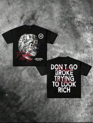 Camiseta Negra con Diseño Money