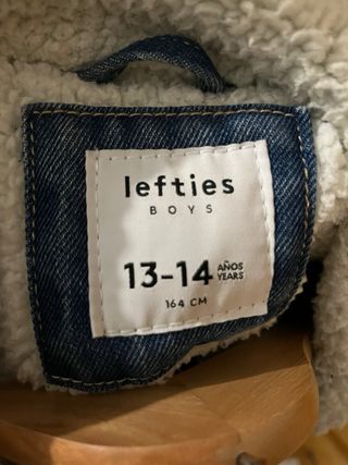 Chaqueta vaquera Borrego Talla 13-14