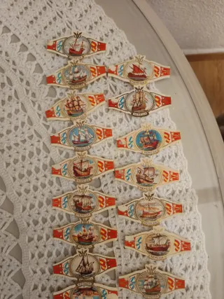 Vitolas antiguas de barcos Nereida