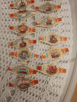 Vitolas antiguas de barcos Nereida