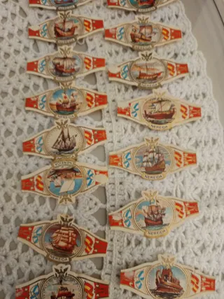 Vitolas antiguas de barcos Nereida