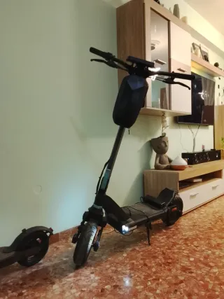 Patinete eléctrico cambio por bicicleta eléctrica.