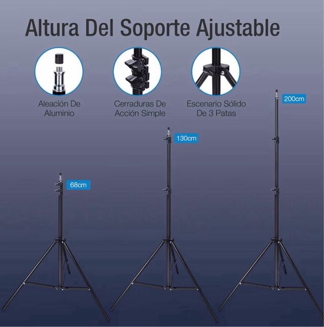 Kit di illuminazione softbox per fotografia