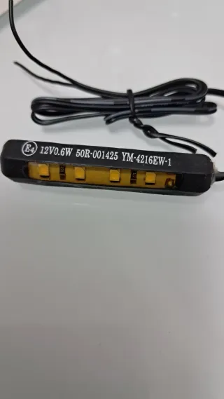 Luz LED Matrícula Moto 12V universal  Novo