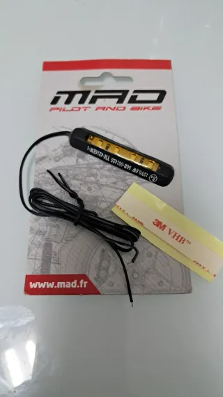 Luz LED Matrícula Moto 12V universal  Novo