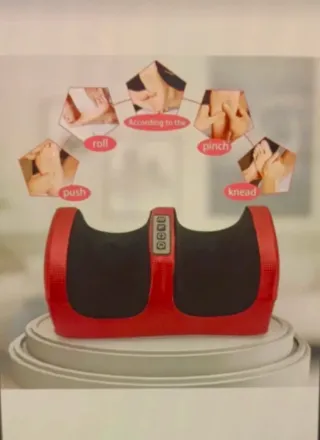 Masajeador Electrónico Pies Rojo