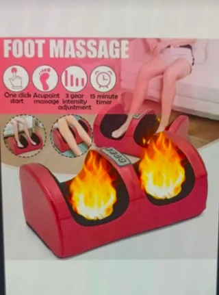Masajeador Electrónico Pies Rojo