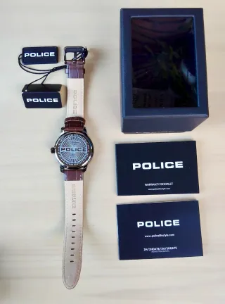 Reloj Police Analógico color Marrón, para Hombre.