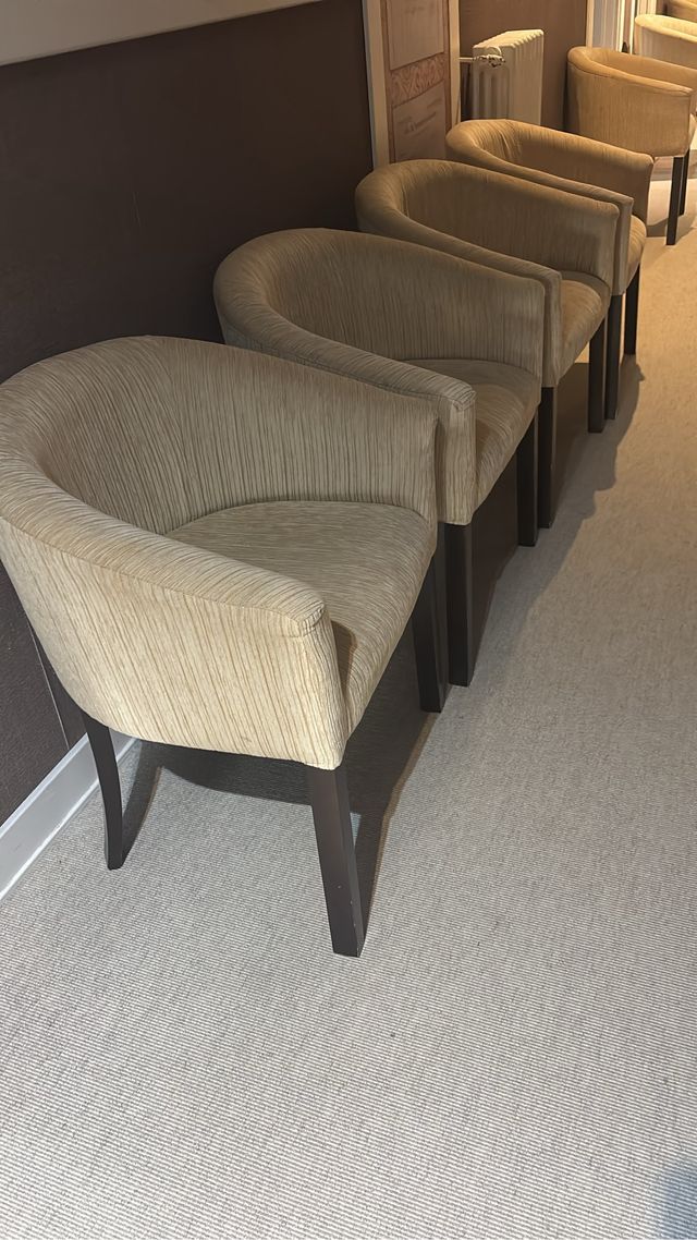 2 Butacas tapizadas Colzor beige