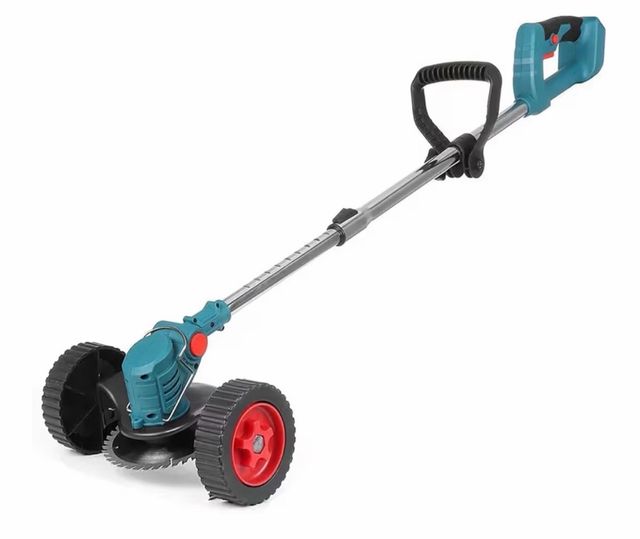 Tagliaerba a batteria con ruote