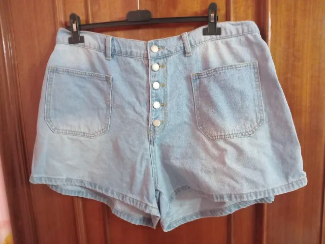 Pantalón corto vaquero Shein Talla XXL