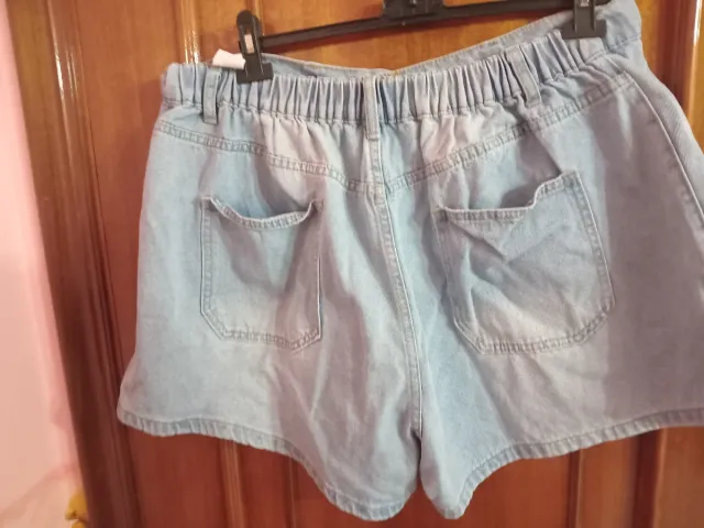 Pantalón corto vaquero Shein Talla XXL