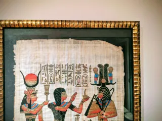 Cuadro Grande Papiro Egipcio