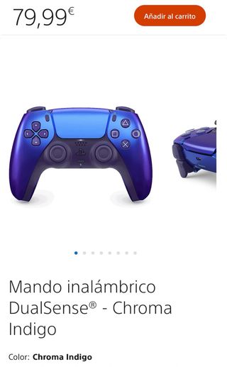 Mando DualSense PS5 Chroma Indigo