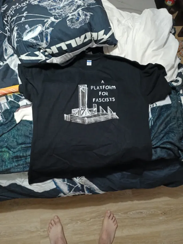 Camiseta Plataforma para Fascistas