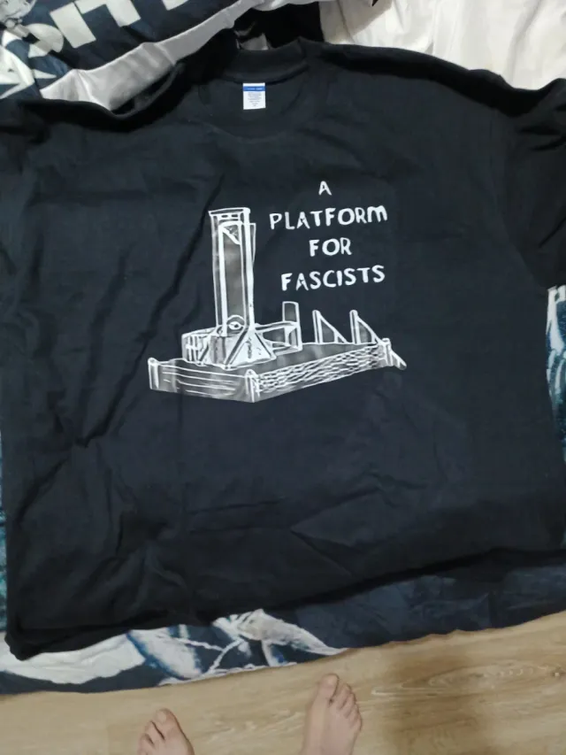 Camiseta Plataforma para Fascistas
