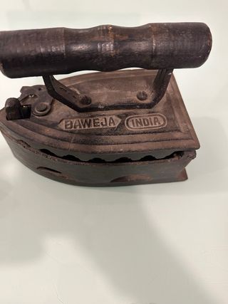 Planchas antiguas de hierro