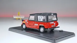 Renault Rodeo Rallye Infernal maqueta 1/43 Altaya