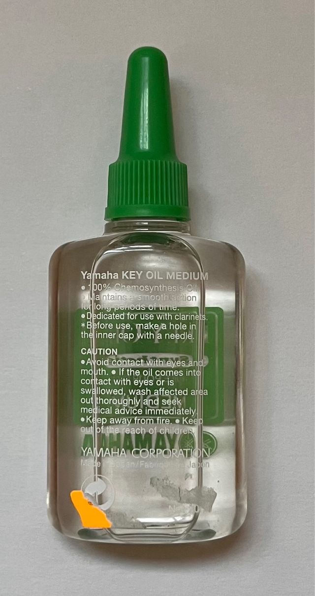 Aceite YAMAHA para instrumentos