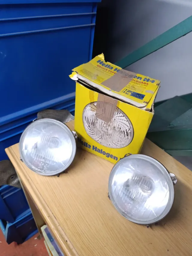 Ópticas Hella Halogen H4 R4 (2 unidades)