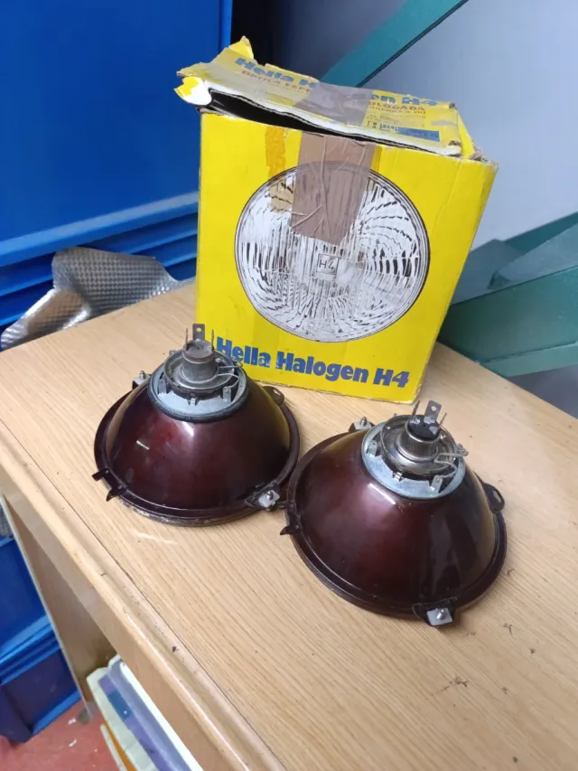 Ópticas Hella Halogen H4 R4 (2 unidades)