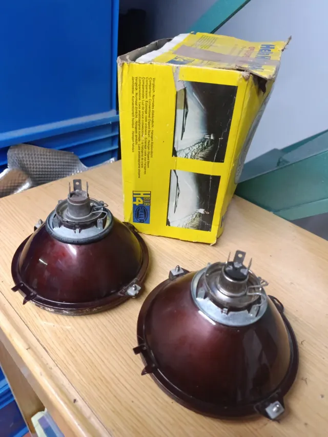 Ópticas Hella Halogen H4 R4 (2 unidades)